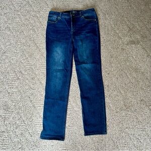 Chico's Dark Blue Skinny Jeans
